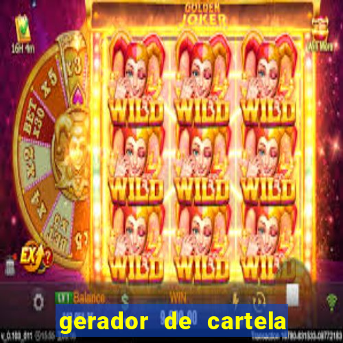 gerador de cartela bingo 1 a 75